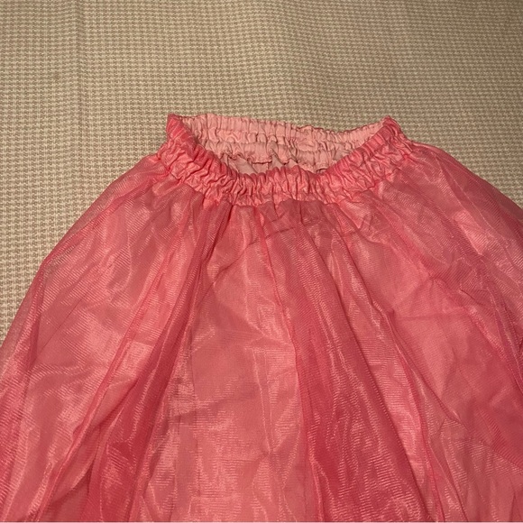 Pink Ruffled Circle Skirt - Picture 5 of 7